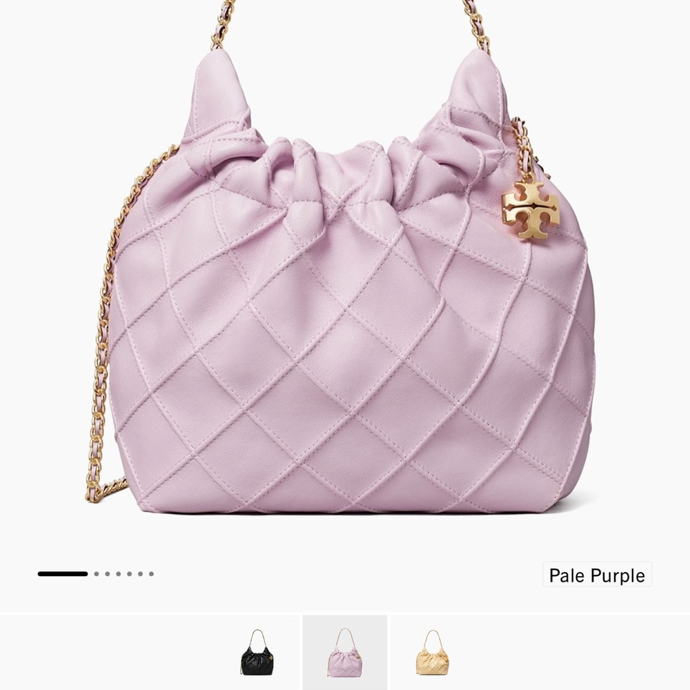 Tory Burch Quilted Purple Women's Bag